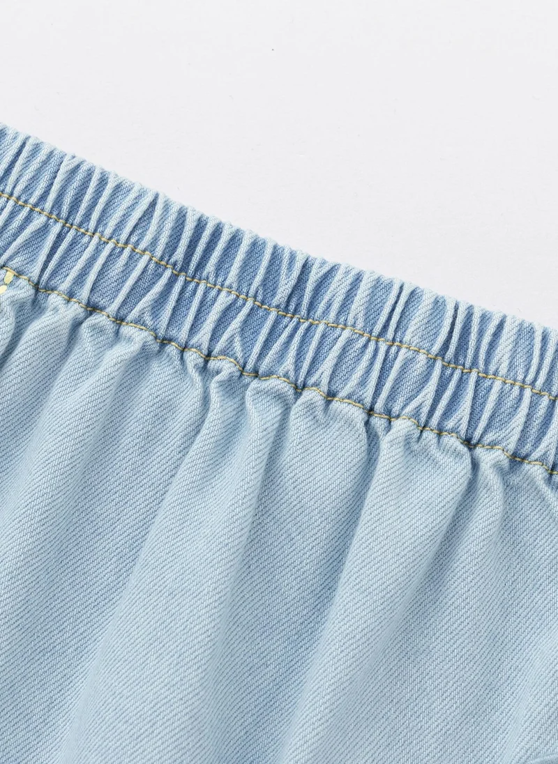 Balabala Sky Blue Toddler Girls Denim skirt for Women | Best Price UAE